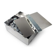 CASSA DI FONDAZIONE IN ACCIAIO INOX INTROBOX400SR01 ACCESSORIO KING GATES INTRO