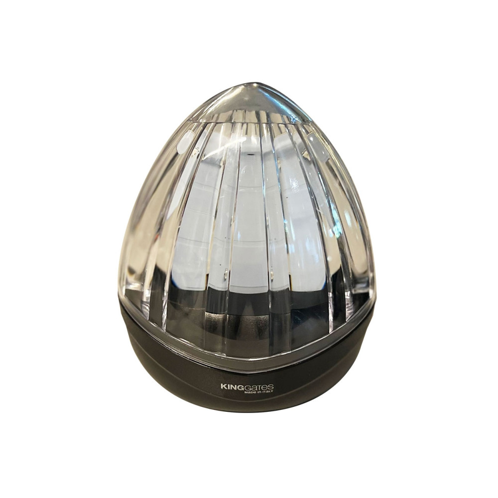 KING GATES IDEALED-24V Lampeggiante a LED 24V antenna integrata 14S034