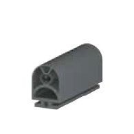 KING GATES TOUCH-RLG25 Profilo gomma da 25 m (altezza 30 mm - larghezza 25 mm) 35B027