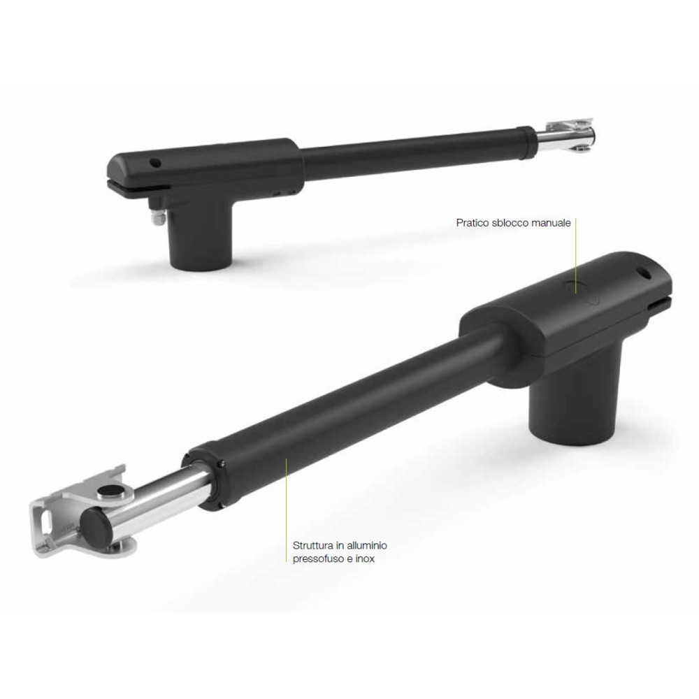 MOTORE KING LINEAR 40024 IRREVERSIBILE 24V PER CANCELLO BATTENTE ANTA 3 MT 300 Kg