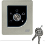 SELETTORE MULTIFUNZIONE RIB ROTATIVO A CHIAVE DA PARETE A INCASSO 