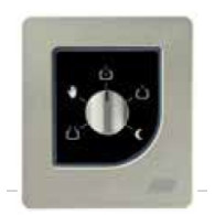 SELETTORE MULTIFUNZIONE ROTATIVO RIB VIA CAVO DA PARETE A INCASSO IP54