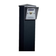 COLONNINA RIB ALTEZZA 1M PER SELETTORE A CHIAVE E FOTOCELLULE F97I,F97P