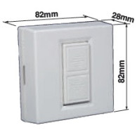 PULSANTIERA DA PARETE RIB CON COMANDO DIRETTO AL MOTORE