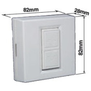 PULSANTIERA DA PARETE RIB CON COMANDO DIRETTO AL MOTORE