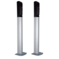 COLONNINE RIB COPPIA PER FOTOCELLULE NOVA H 50 CM PER CANCELLI A BATTENTE E SCORREVOLI