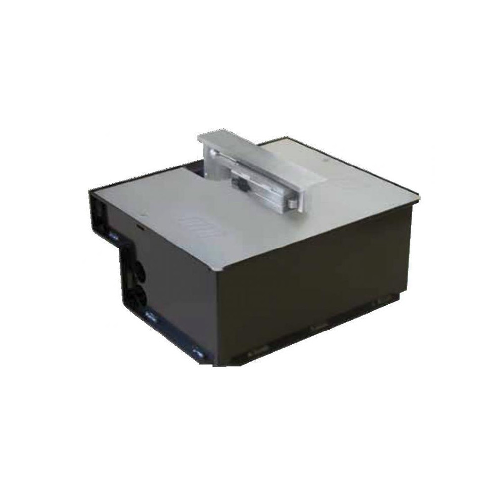 CASSA DI FONDAZIONE INOX RIB PER MOTORE DUKE 180° INTERRATO CANCELLI A BATTENTE