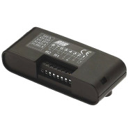 RICEVITORE RIB S433 QUADRICANALE 433 MHz CON MORSETTIERA E CONTENITORE PLASTICA