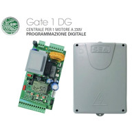 GATE 1 DG CENTRALE SEA PER 1 MOTORE A 230V PROGRAMMAZIONE DIGITALE