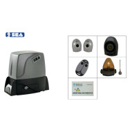 KIT SEA SATURN 600 G1 230V PER CANCELLO SCORREVOLE FINO A 6MT MAX 600 KG