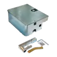 CASSA DI FONDAZIONE 162243 X MOTORE V2 VULCAN IN ACCIAIO INOX