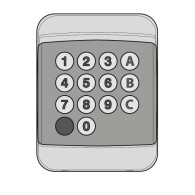 Selettore digitale via radio 433.92 Mhz V2 KIBO R433 da parete