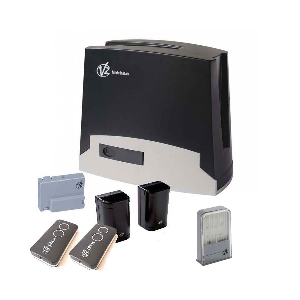 Kit Full TORQ400D-24V-F AUTOMAZIONE CANCELLO SCORREVOLE V2 TORQ400D-24V-F FINO 400 Kg