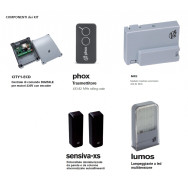 KIT ELETTRONICO PER AUTOMAZIONE MOTORI CANCELLO 230V V2 UNIVERSAL 1