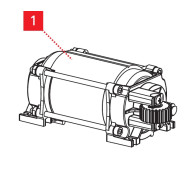 RICAMBIO MOTORE INTERNO BINGO G. 400 24V COD. 22B006