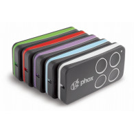 RADIOCOMANDI MULTICOLOR SET DA 10 PEZZI V2 PHOX 4P MC 433.92 MHz SERIALIZZATO