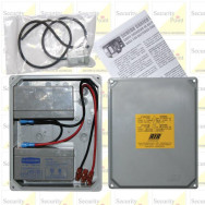 CONTENITORE CON BATTERIE PER MOTORE RIB BOSS 24V PORTE BASCULANTE