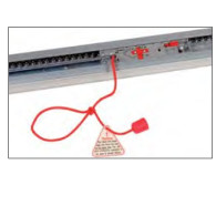 GUIDA A CINGHIA PREMONTATA V2 162574 IN 2 SEGMENTI 3,3 Mt (2 X 1,65 Mt) PER MOTORE ATRIS