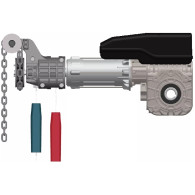 DITEC NRG90TXE PORTE SEZIONALI INDUSTRIALI BILANCIATI TRIFASE MANUALE CATENA 90Nm