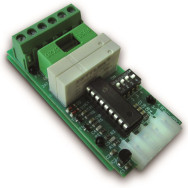 SCHEDA AD INNESTO DITEC NRGFTL CONTROLLO LAMPEGGIANTI LAMPADE SEMAFORI PER ATTUATORI NRG