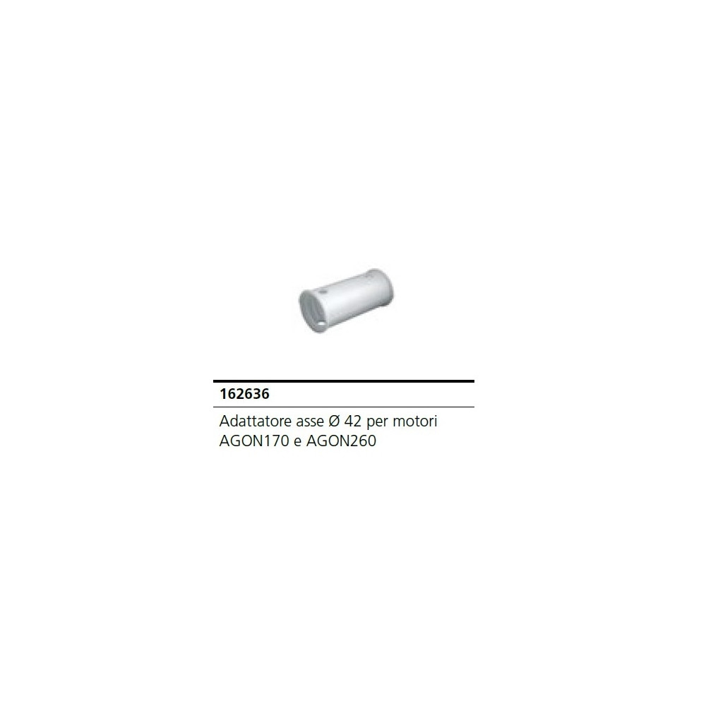 ADATTATORE ASSE V2 162636 DIAMETRO 42 PER ATTUATORE AGON170 - AGON260
