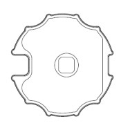 Adattatore Ogiva per rullo 70 mm serie 45 (SMS-CMS) APRIMATIC