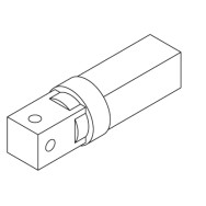 Perno quadro Revolux 45S serie 45 (SMS) APRIMATIC confezione 5 pezzi