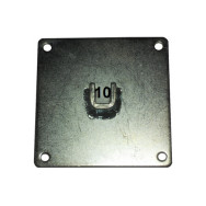 SUPPORTO QUADRO 100X100mm TEKNOS S45Q PER MOTORIDUTTORI D 35mm D 45mm