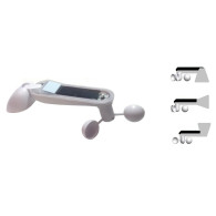 ANEMOMETRO TEKNOS TWSR VIA RADIO 433,92Mhz SENSORE VENTO E SOLE