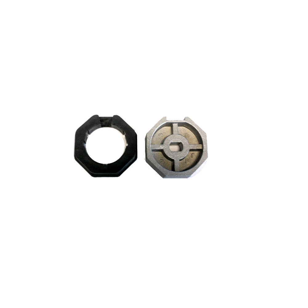 ADATTATORE PER RULLO D 70mm OTTAGONALE PER MOTORI TEKNOS T45