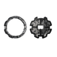 ADATTATORE PER RULLO D 60mm ALLUMINIO PER MOTORI TEKNOS T45