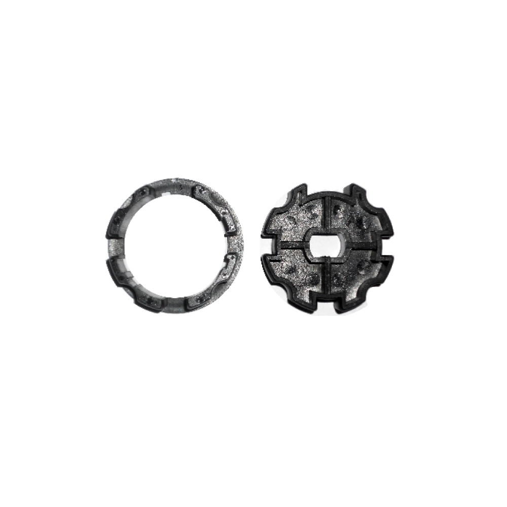 ADATTATORE PER RULLO D 60mm ALLUMINIO PER MOTORI TEKNOS T45