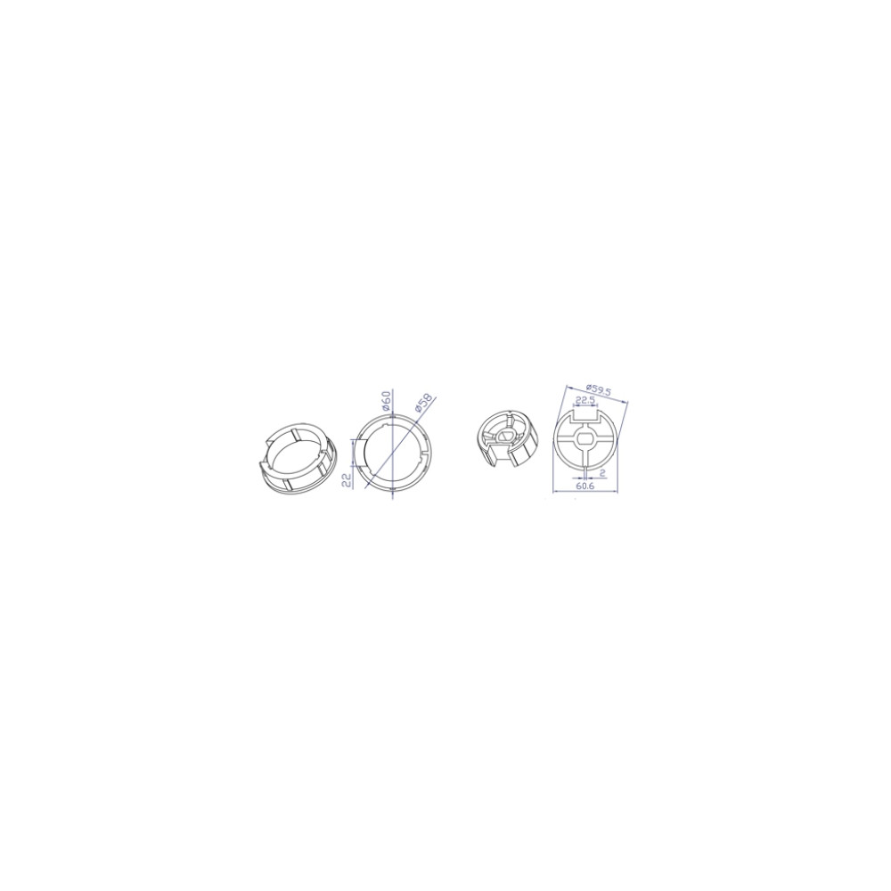 CORONA E PULEGGIA PER MOTORI TEKNOS T45 PER RULLO ZF Ø62