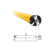 MOTORE TUBOLARE D 45mm 50Nm - 5 rpm V2 MATIXSRP50 FINECORSA MECCANICO E RICEVITORE RADIO INTEGRATO