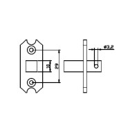 Adattatore indispensabile per le staffe da parete (tranne 163479) Max 50Nm per motoriduttori Ø45 v2