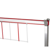 ASTA ELLITTICO IN ALLUMINIO DITEC QIKB37 L3700 mm PER BARRIERA QIK 