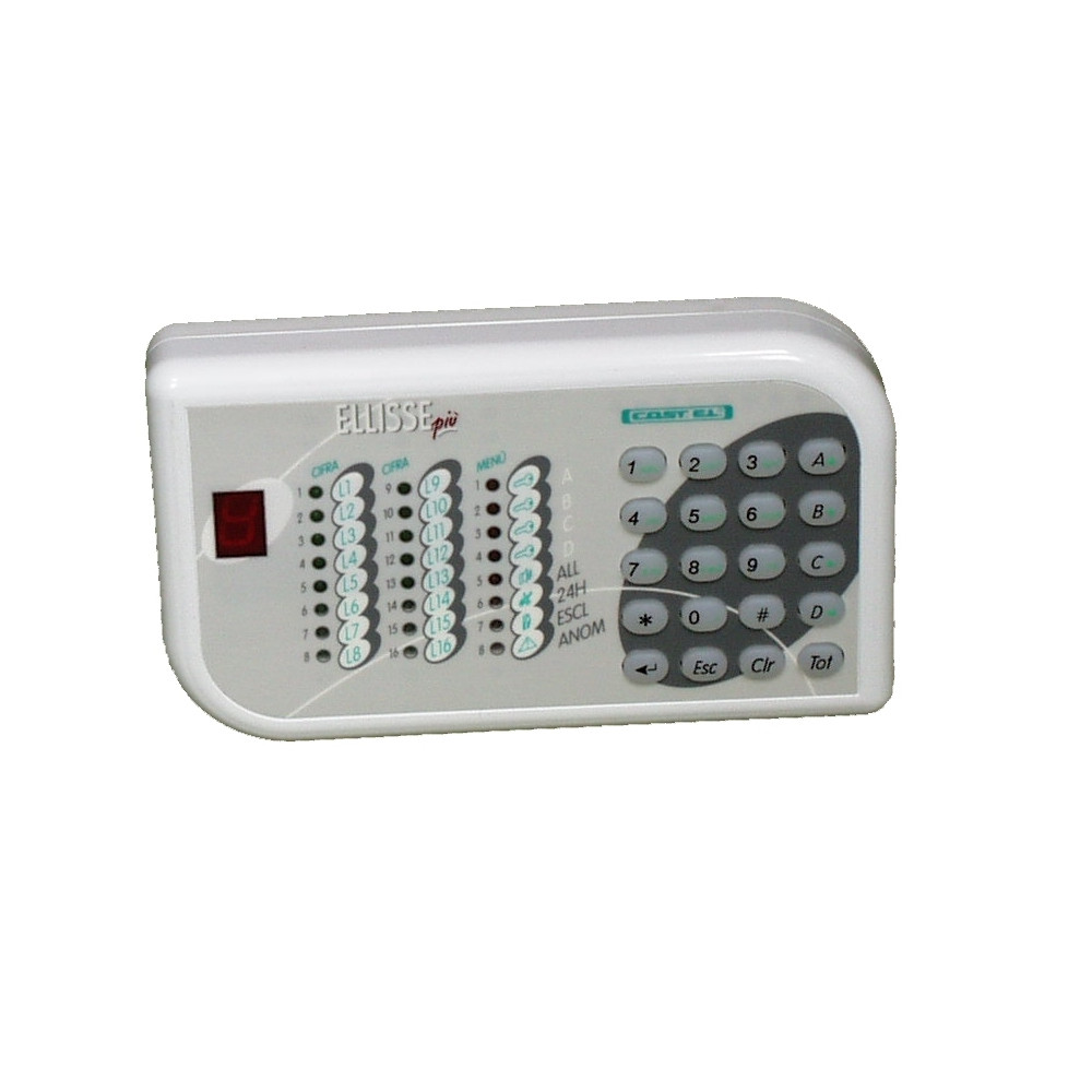 Tastiera antifurto COSTEL Ellisse Più via FILO PER CENTRALE MINIPIU'