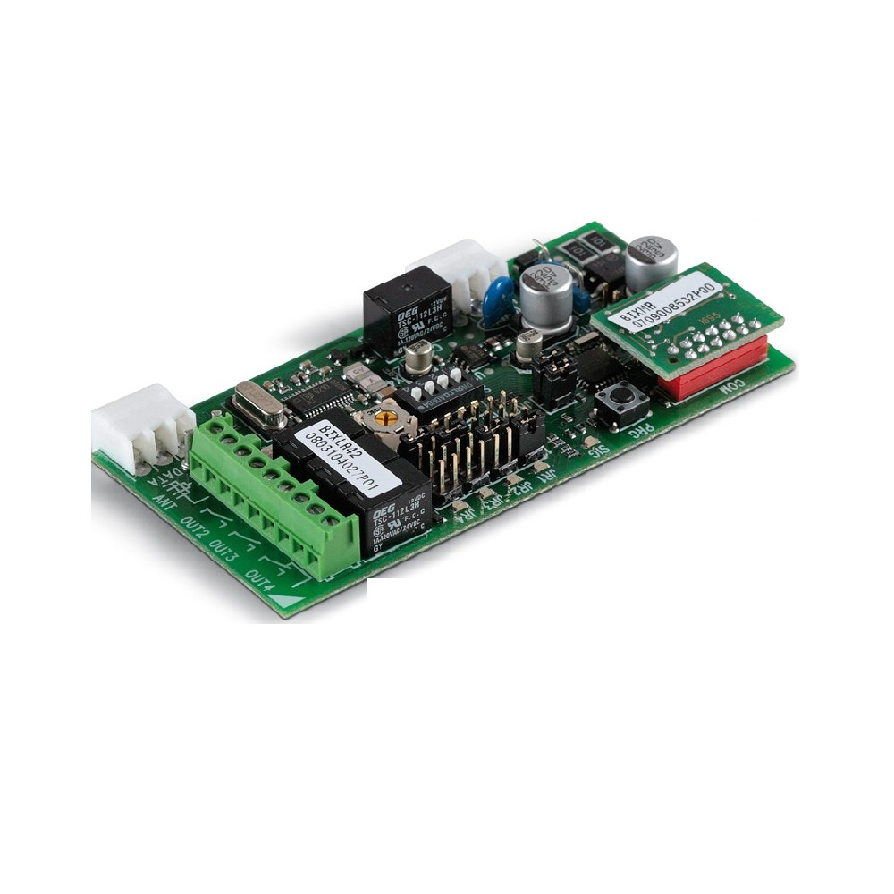 RICEVITORE QUADRICANALE 12-24V DITEC BIXLR42 PER BARRIERA AUTOMATICA QIK80EH