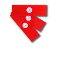 Set 12 adesivi FADINI retro-riflettenti rossi per aste 1097L