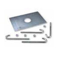 Base di ancoraggio 163687 (1 set incluso con NUUR4) accessorio KING GATES NUUR4
