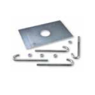 Base di ancoraggio (1 set incluso con NUUR6) accessorio KING GATES NUUR6 163688