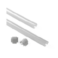 Gomma protettiva trasparente per RGB (6 pz. da 1 m) accessorio KING GATES NUUR 