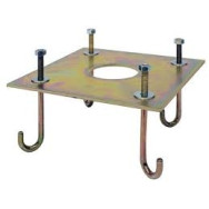 PIASTRA RIB DA INTERRARE PER BARRIERE NORMAL E RAPID CONTROLLO ACCESSI CARRABILI