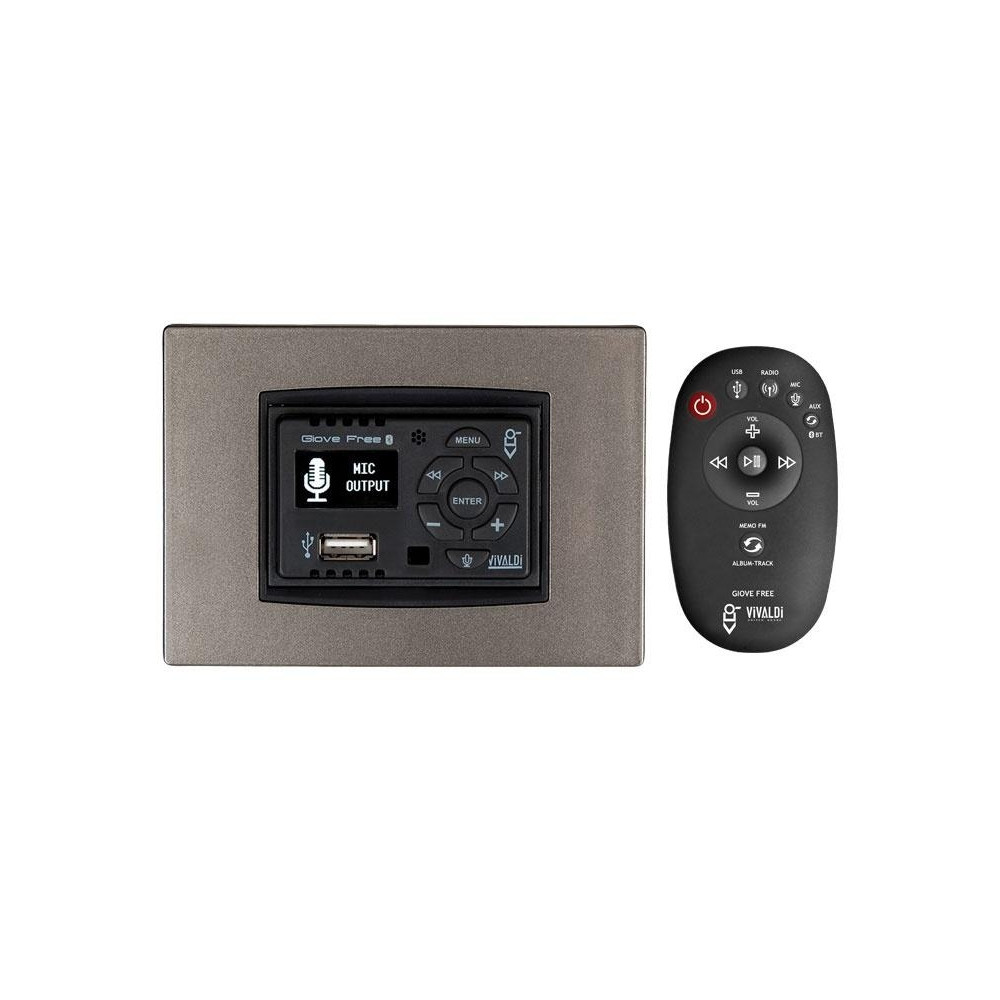 VIVALDI GIOVE FREENET.BTI.B DISPOSITIVO AUDIO ALL IN ONE CON PORTA DI CONTROLLO RS485