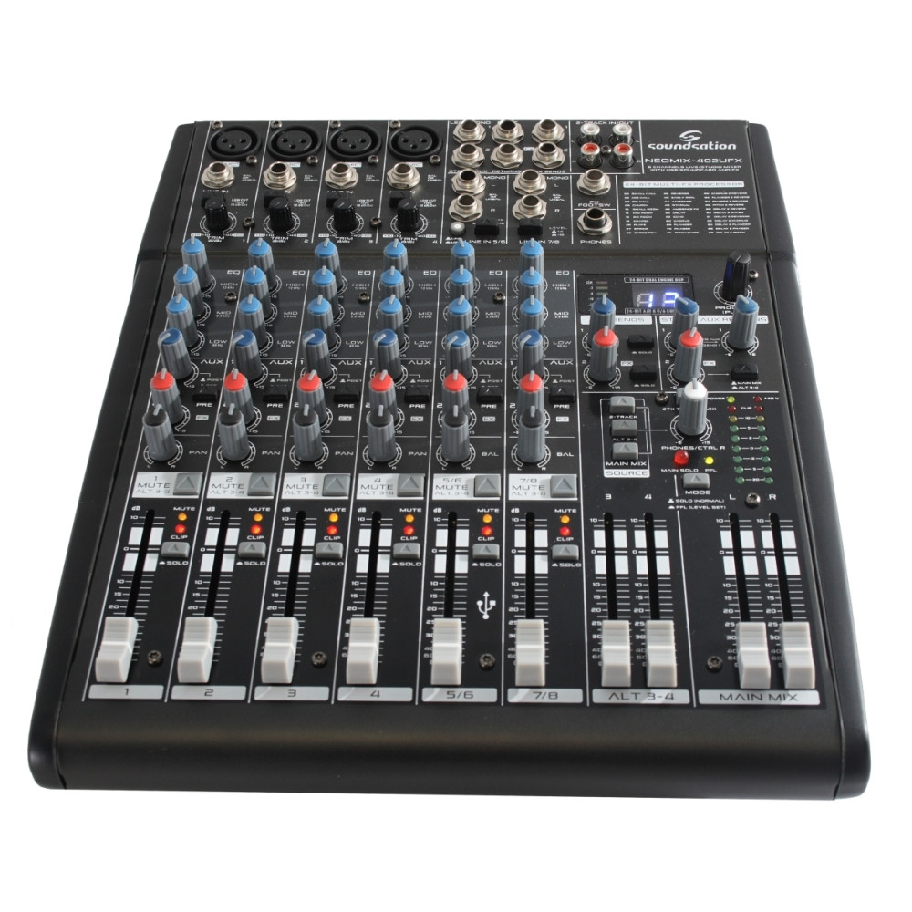 Mixer Audio Neomix 402UFX 6 Canali usb suondsation
