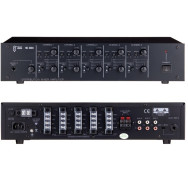 VIVALDI ULISSE MZ550A MIXER AMPLIFICATO MULTIZONA SELEZIONE MUSICA E PAROLE INDIPENDENTI