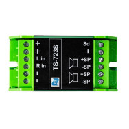 AMPLIFICATORE STEREO DA INCASSO 30+30W RTS TS 723 S PER 8+8 diffusori 23W