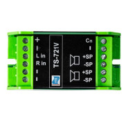 AMPLIFICATORE STEREO DA INCASSO VOLUME ELETTRONICO 20+20W RTS TS 721 V