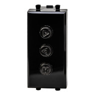 CAMBIOSTAZIONE PER CENTRALI AUDIO RTS MODULO INCASSO PER TUTTE LE SERIE CIVILI