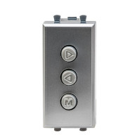 CAMBIOSTAZIONE PER CENTRALI AUDIO RTS MODULO INCASSO PER TUTTE LE SERIE CIVILI